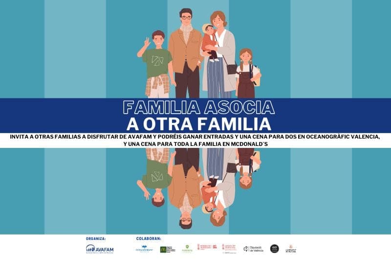 Trae una familia, o más, y gana premios por compartir AVAFAM