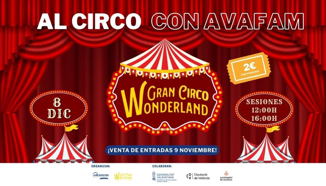 AVAFAM vuelve al circo