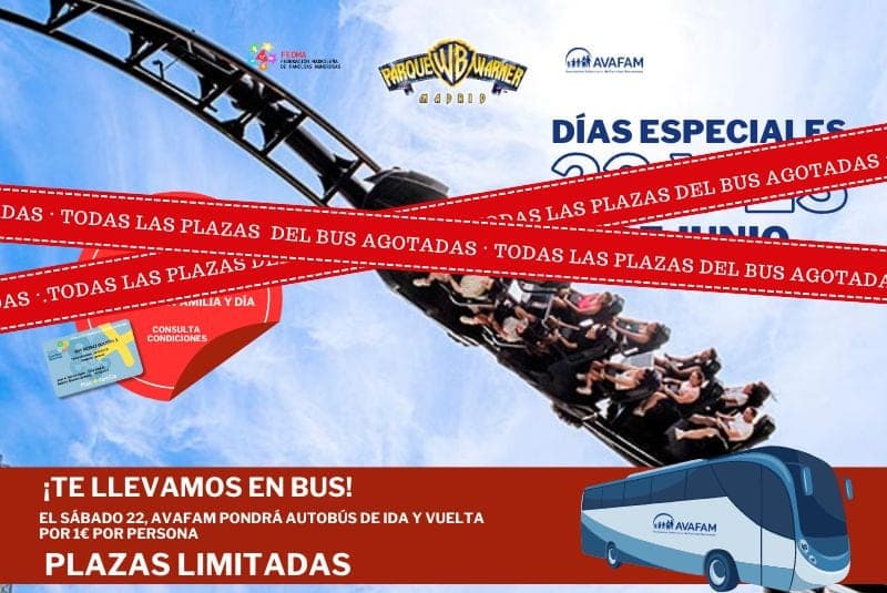 Vuelven los días especiales del Parque Warner y te llevamos en Bus (Plazas agotadas)