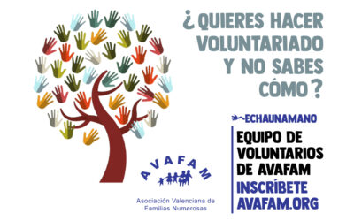 Apúntate al Voluntariado de AVAFAM