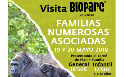 Celebra el día de la Familia en el Bioparc