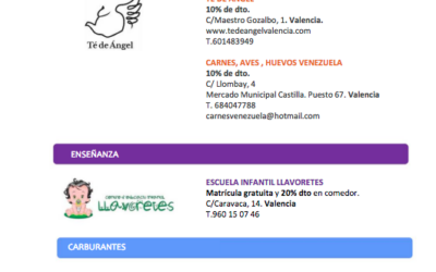 Nuevas ventajas para socios AVAFAM, Abril 2018