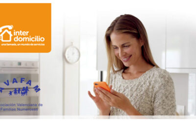 ¿Necesitas ayuda? Interdomicilio Valencia, colaborador de AVAFAM, nos ayuda en el día a día