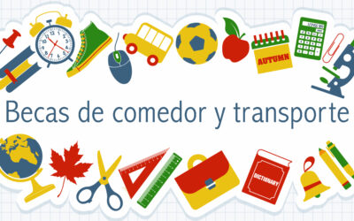 Plazo abierto para la solicitud de Becas Comedor y Transporte