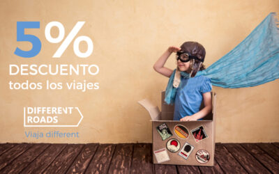 Disfruta del 5% de descuento en Different Roads