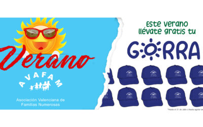 AVAFAM te regala la gorra para este verano