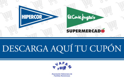 Aprovecha los cupones de 10€ que te regala El Corte Inglés por ser Familia Numerosa