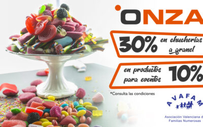 Empieza a disfrutar de tus «Chuches» favoritas con ONZA
