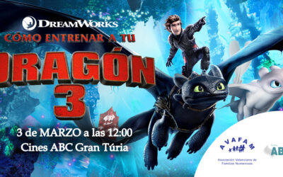 AVAFAM te invita a una mañana de cine para toda la familia por ser familia asociada