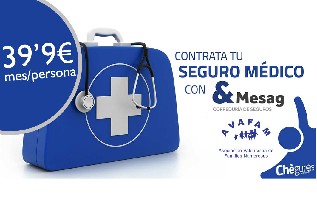 Aprovecha la oferta para tu seguro médico con Mesag