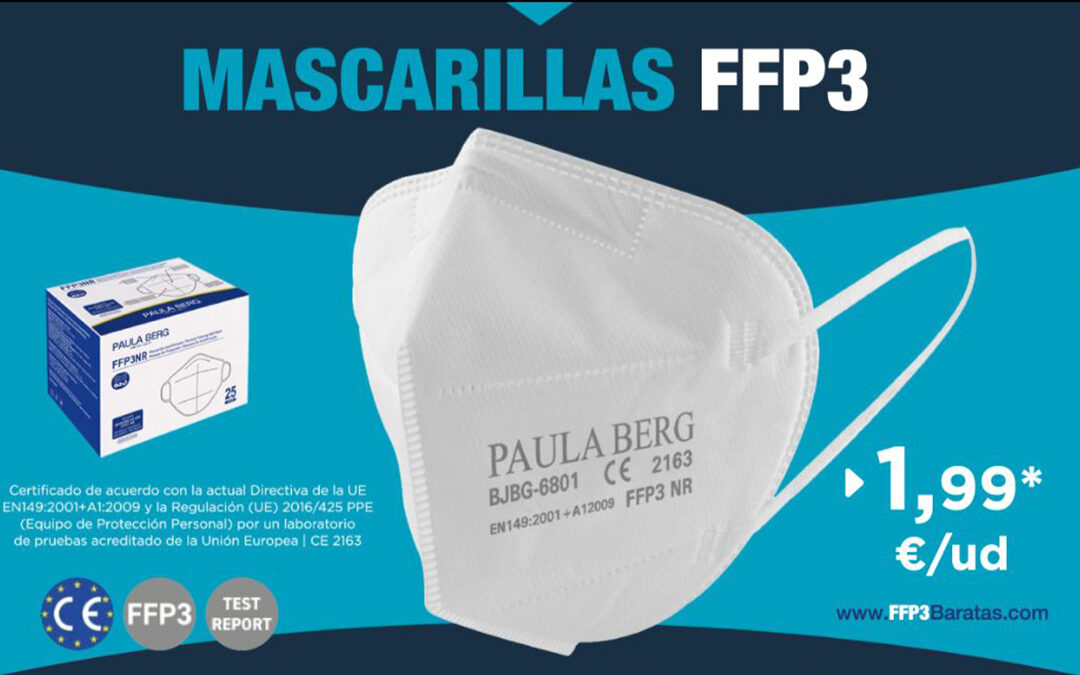 Descuento especial en Mascarillas FFP3 para Familias Numerosas