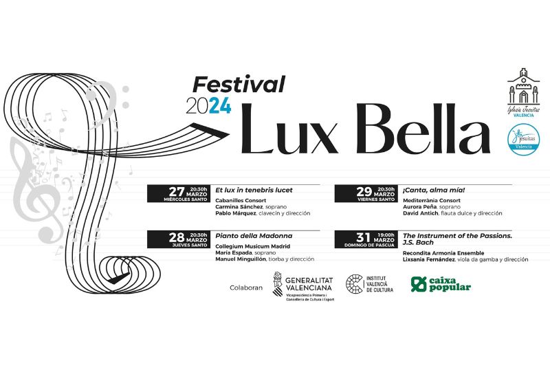 Festival Lux Bella 2024 con un 50% de descuento para familias numerosas