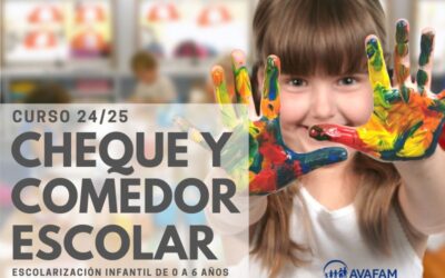 Ayudas para cheque escolar y para comedor escolar (Curso 24/25)
