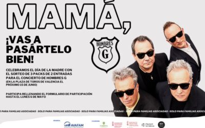 Participa en el sorteo del Día de la Madre y gana 2 entradas para ver a Hombres G