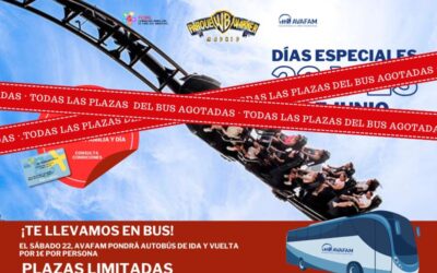 Vuelven los días especiales del Parque Warner y te llevamos en Bus (Plazas agotadas)