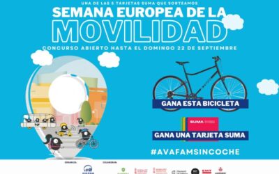 Gana una bicicleta por la Semana Europea de la Movilidad