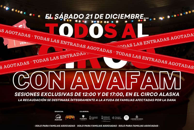 Todos al Circo Con Avafam 2024 (Entradas agotadas)