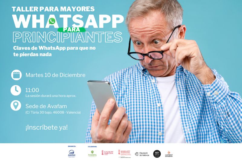 Taller para mayores: «WhatsApp para principiantes»