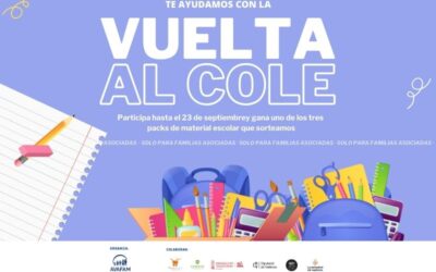 Sorteo especial de Avafam: material escolar para empezar el curso con ilusión
