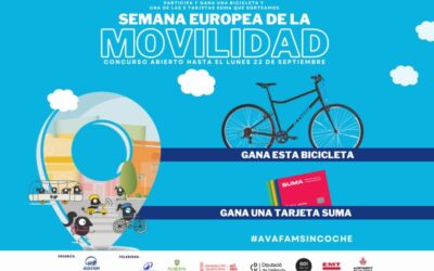 Celebra la semana de la movilidad con Avafam y gana una bicicleta