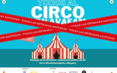 Apúntate al Circo que hemos preparado para el domingo 21 de diciembre (Todas las entradas agotadas)