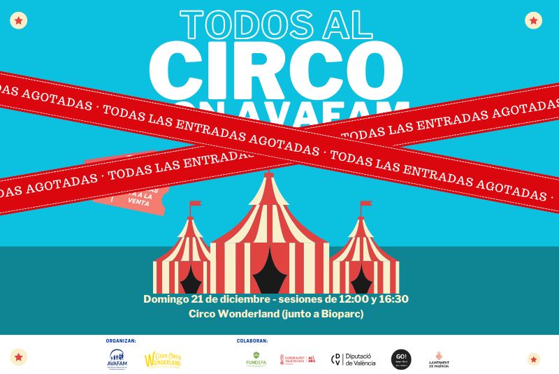 Apúntate al Circo que hemos preparado para el domingo 21 de diciembre (Todas las entradas agotadas)