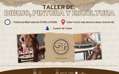 Apúntate a este taller gratuito de dibujo, pintura y escultura