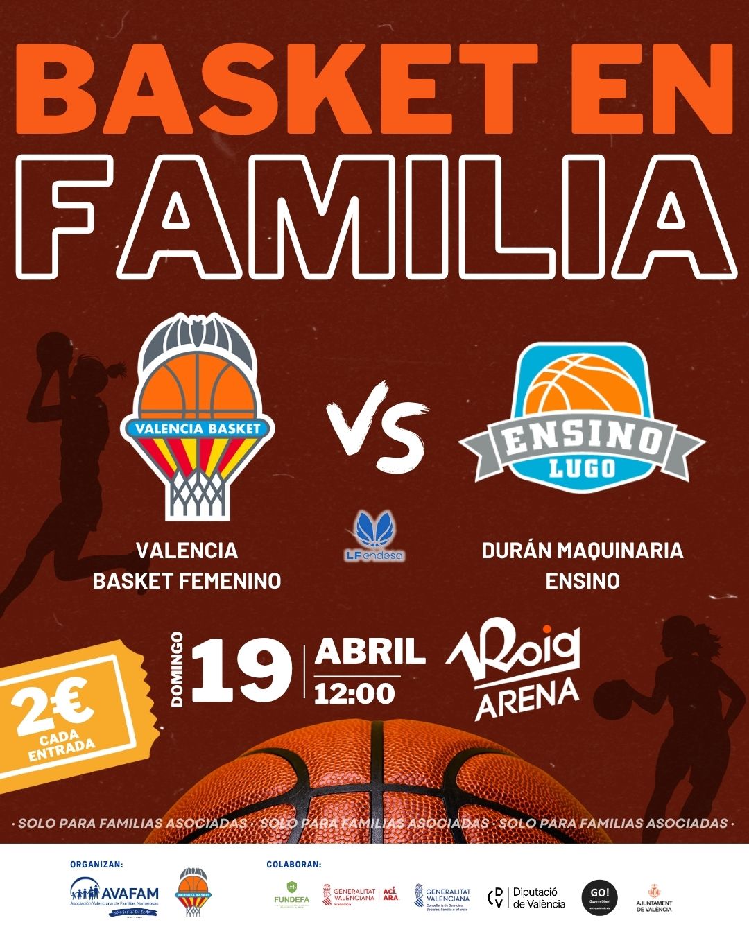 Partido Valencia Basket Femenino
